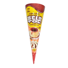 서주 푸딩콘 쿠키 메이플 시럽 바닐라 콘 달콤 퐁신한 옛날 아이스크림, 24개, 150ml