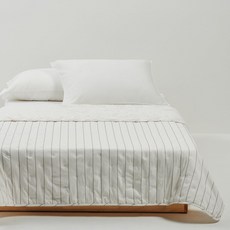 JAJU 라인서커 차렵이불 SS 아이보리 533324