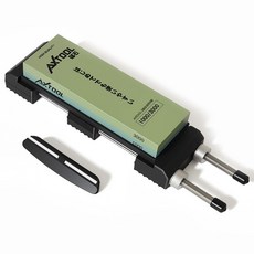AXTOOL 양면 숫돌 1000/3000방+받침대+칼날가이드 세트, 1개