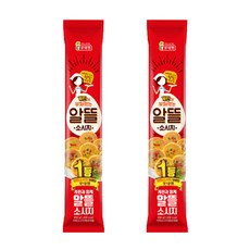 롯데햄 알뜰소시지, 650g, 2개
