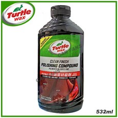 美國龜牌TURTLE WAX 特級細度研磨乳蠟 適用各車色（新車不適用）, 532ml, 1個