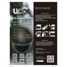 ULook安全帽親水貼膜，防水防霧，重複黏貼，安全帽鏡片保護, 透明