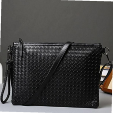 슬링백 쿨샵 격자패턴 남성 클러치백 빅사이즈