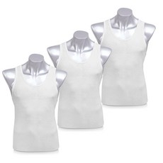 JAMES DEAN 男款40支棉素色背心 R101 3入