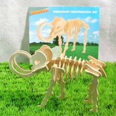 빅사이언스 원목공룡 (메머드 맘모스)