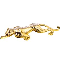 金錢豹汽車香水擺件 車載裝飾品 創意車內飾品, 1個, 26cm福豹-不帶底座:如圖