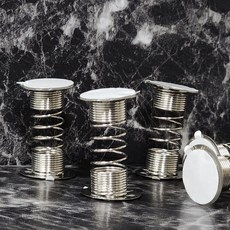 만들기수업 스프링부자재 장식용 흔들스프링 실버