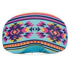 스키 스노우보드 고글 커버 슬리브 - 여행 보관 및 Apres를 위한 렌즈 긁힘 먼지 보호 (첫 번째 의자), 알파인 아즈텍