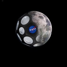 와보바 NASA 콜라보 문볼 고탄력 소프트볼 탱탱볼 달나라 달 착륙 50주년 기념 장식품