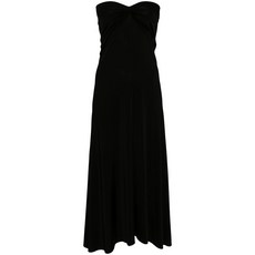 데이비드코마 스트랩리스 맥시 드레스