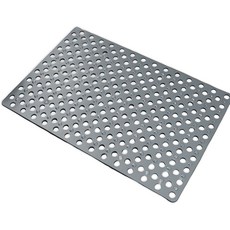 포유리빙 미끄럼방지 고무매트 36 x 69 x 0.5 cm, 그레이, 1개