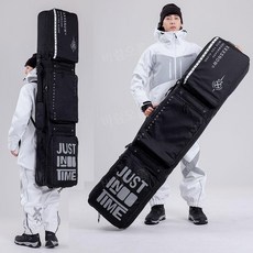 스노우보드 데크 가방 스노보드 엣지 백 캐리어 커버 장비 용품 휠백 항공 연블루 4종, 150x36cm, 11 스노우보드 휠백 캐리어 가방 무소음 휠, 1개