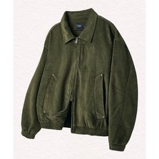 디미트리 블랙 DIMITRI BLACK 2WAY 크롭 코듀로이 드리즐러 자켓_올리브 DBCOJP01OL 307901