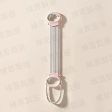 八字拉力帶 阻力可調 健身彈力繩, 1個, 櫻花粉【60磅阻力可調】, 櫻花粉