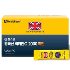 헬스웰 영국산비타민c 2000mg 파인 100포 Qualic마크, 200g, 1개