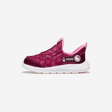 매장정품 PUMA 푸마 펀 레이서 2 슬립테크 인펀트 - Berry-Posie Pink-PUMA White PKI40339901-Berry-Posie 1862430