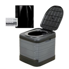 + 세이와(SEIWA) 방재 굿즈 간이 화장실 접이식 휴대용 화장실 간이