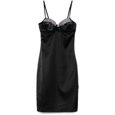 오세리 크리스털 장식 튜브 드레스