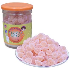 廣融 優力壯魚肝油鈣金盞花葉黃素益生菌軟糖 小朋友兒童魚肝油 糖果 水果軟糖 寶寶軟糖, 1個, 罐裝-金盞花葉黃素 / 1893, 30顆