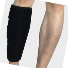 근육압박 편리한 근육방지 남여공용 종아리 압박 보호대 hyc*8026hH, 블랙, 1개