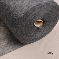 100cmeasy iron on 재봉 패브릭 조인 패치워크 interlining 양면 접착 안솜 diy 패브릭 접착 가정용 iron25g45g, 그레이 45g, 1개