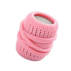 세탁기 세탁 공 액체 저장 청소 연화제 필수, Pink-1Pc