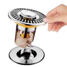 슈퍼인 세면대 물마개 벌레차단 냄새방지 욕실 조절가능 하수구트랩, 1개