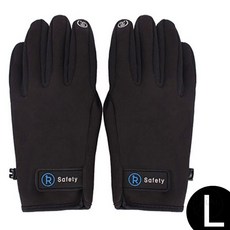 JINI 로이도이 네오프렌 방한 터치장갑 블랙 L 어린이장갑