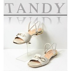 [탠디]미셸by 탠디 모던 깔끔 트렌디한 골드장식 탠디 여성 스트랩 샌들 미셸by탠디 K1P2-3F0G45