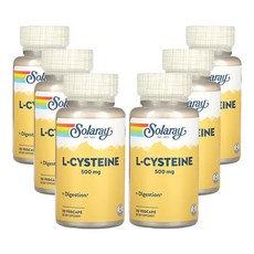 쏠라레이 l-시스테인 500mg 30 베지캡슐, 6개, 30정
