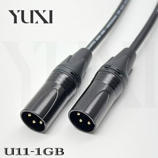 公對公 母對母 轉接線 麥克風線 micphone XLR 平衡線 平衡式訊號線 公轉公 母轉母 電容式麥克風, 1個, XLR 3P母轉母,2米 含雙頭