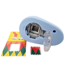 지니미니 우표 모양 종이 펀치 펀칭기, 1개