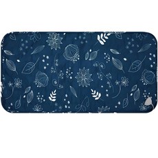 HANIL Jeongwon 雙面電熱坐墊, 海軍藍, 雙人座(44 x 87 cm)