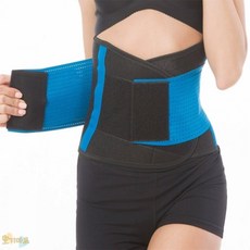 허리보호대 블루 허리디스크보호대, 1개