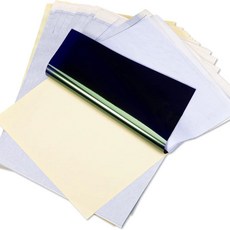 웅즈 타투기계 전사기 세트 프린트 위생적 1개 눈썹, A4 전사지 100장