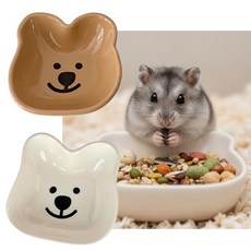 도치퀸 쿼카 세라믹 식기, 1개, 화이트