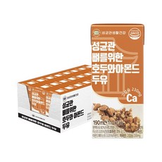 성균관 뼈를위한 호두와 아몬드 두유 190ml x 24팩, 24개