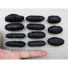 §能量礦石§ RIZALITE Tektite 長條型黑隕石，菲律賓隕石玻璃隕石，雷公墨能量石，提升專注力, 1個, 300g編號F