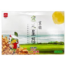 【星太郎點心麵】三星鄉農會 蔥鄉米點心麵 三星蔥風味 6入 米條餅 麵條米餅, 20g, 1箱/盒