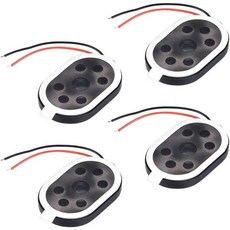 uxcell 1.5W 8옴 미니 DIY 스피커 교체 라우드스피커 20mmx30mm 4pcs