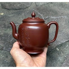 李老師 頂級原礦老料紫朱泥 菱花宮燈 紫砂壺 360cc
