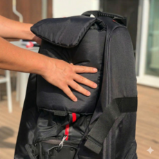 골프백 보호쿠션 보호패드 항공커버 충격완화 패드