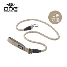 【DC丹麥犬】Urban Rope繩索寵物牽繩 狗狗牽繩 舒適好握 厚軟墊把手 登山繩 多色可選, 1個, 檸檬黃,S(長160cm/寬8mm)