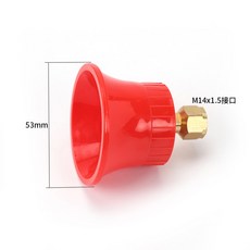 農用噴霧器打藥汽油機噴杆頭 高壓防風霧化可調遠射, 1個, 喷头一个