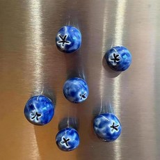 Beberry 立體藍莓冰箱貼, 5pcs