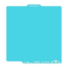 JUUPINE OMG 쿨 플레이트 Kobra S1 264x276MM 프린팅 실내 온도 스프링 스틸 핫 베드 Anycubic 콤보/코브라 ACE Pro 3D 프린터 플랫폼용, 257x257mm(for P2S/X1/P1/A1)