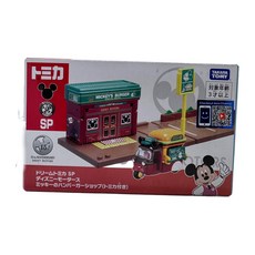 Tomica Dream Tomica SP 迪士尼汽車 米奇漢堡店 (附Tomica車)，可愛造型，精緻工藝，親子互動最佳選擇, 如圖, 1個