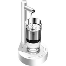 5갤런 병용 물 디스펜서 6단계 펌핑이 가능한 전기 물병 휴대용 펌프 가정 사무실 실외용 USB 충전 자동 디스펜서화이트, 5갤런 병용 물 디스펜서 6단계 펌핑이 가능한 전기 물