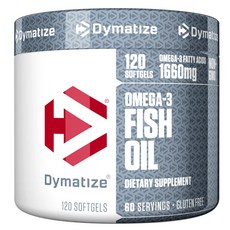 Dymatize Dymatize Omega-3魚油軟膠囊, 1個, 120入