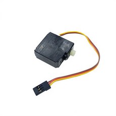 臺灣熱銷 JJRC遙控高速車Q130金屬傳動軸無刷版RC改裝陞級件差速器總成齒輪, 17克三線舵機, 1個